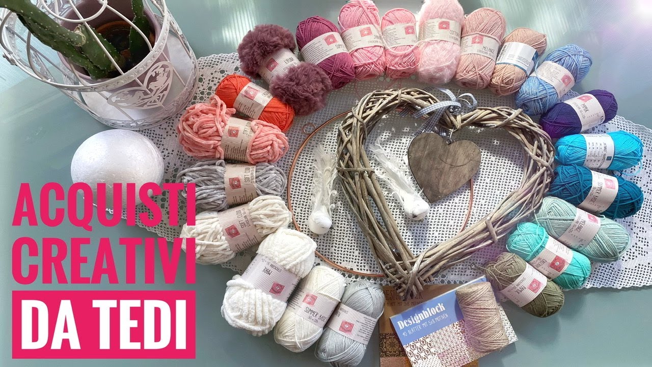 HAUL TEDI / ACQUISTI CREATIVI / video acquisti creativi