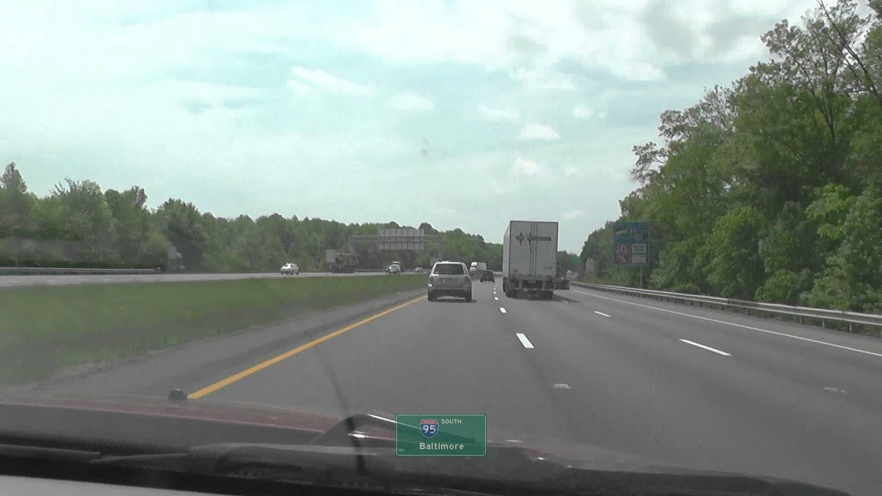 Philadelphia PA to Washington DC Time Laps Drive (16.05.2013)
