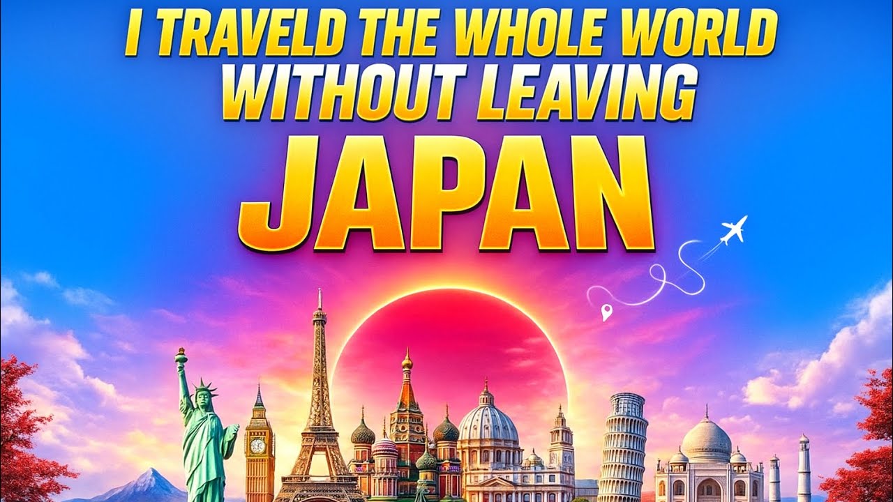 I Traveled the Whole World Without Leaving Japan | Tobu World Square Cinematic Vlog