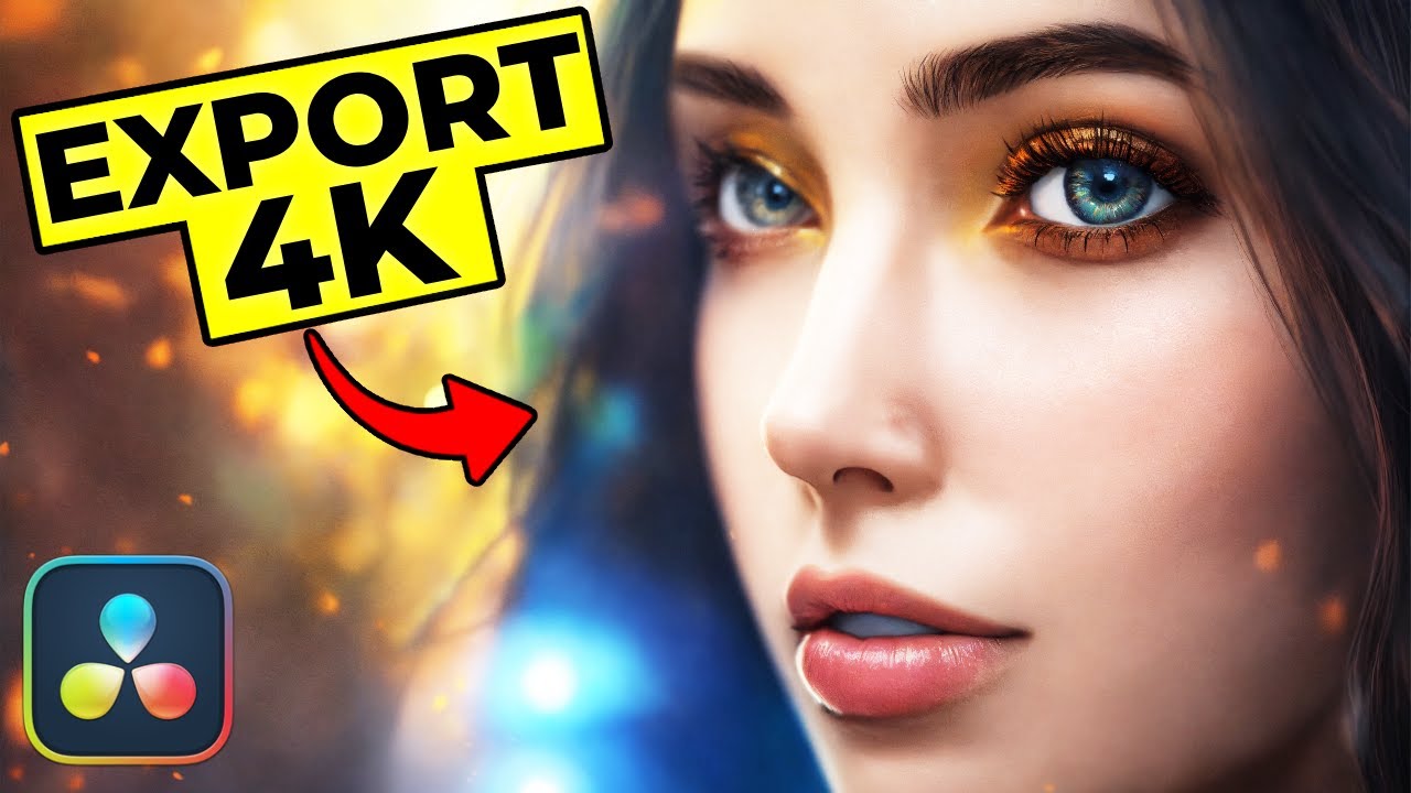 How To EXPORT 4K Video In Davinci Resolve 19 Tutorial