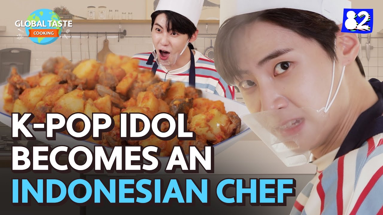 Кпоп айдол Ли Джинхёк становится идеальным индонезийским поваром | Global Taste