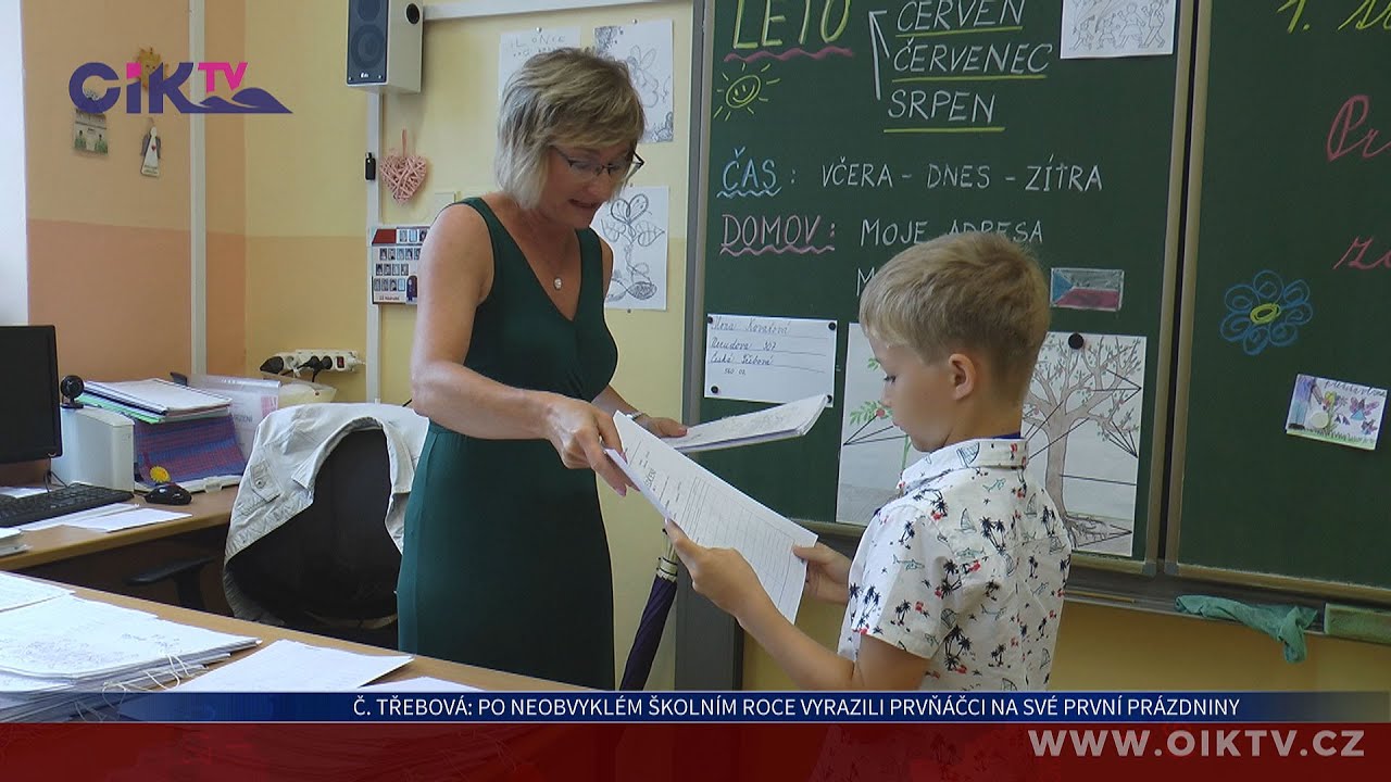 Česká Třebová: Po neobvyklém školním roce vyrazili prvňáčci na své první prázdniny