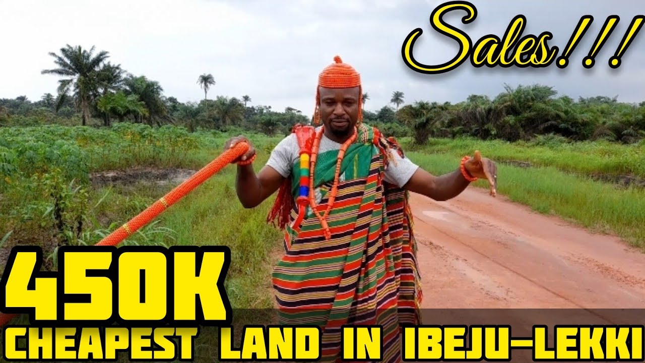 #450K Cheapest Dry Land for Sale in Ode Omi Ibeju Lekki Close to the Road with Instant allocation