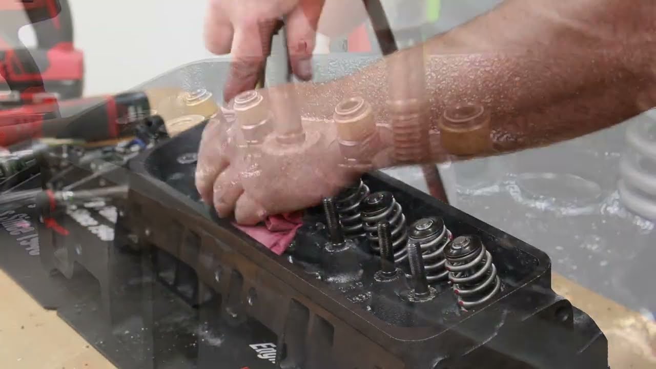 Vortec Small Block press fit studs replaced with Melling MRDS-200HP screw in studs