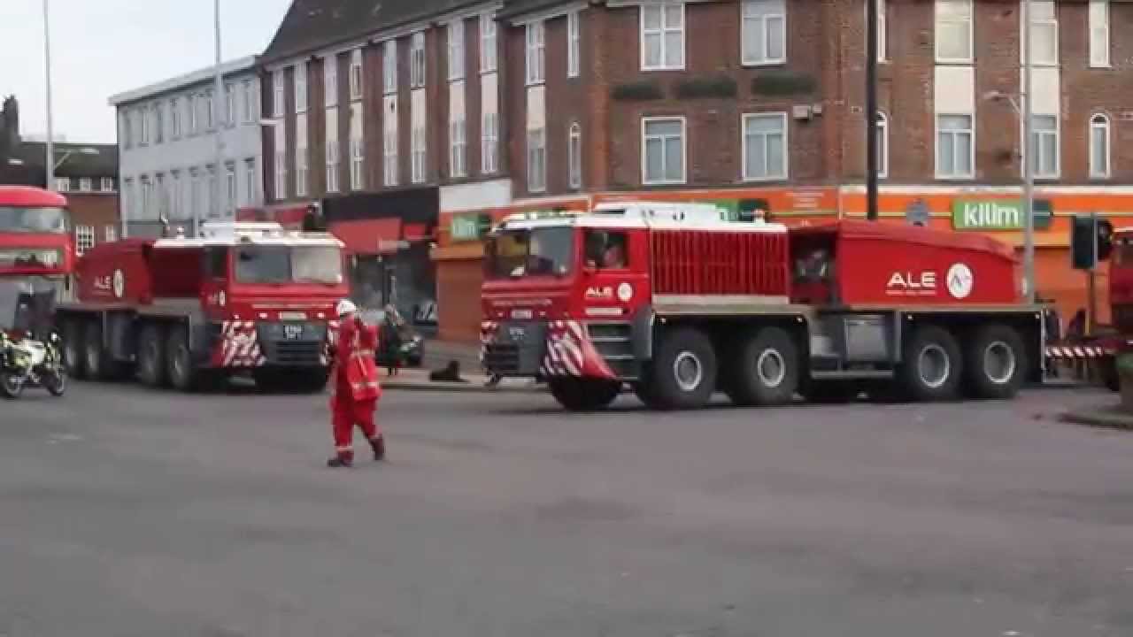 ALE Trojan Horses- Heavy Haulage in North London 25th October 2015