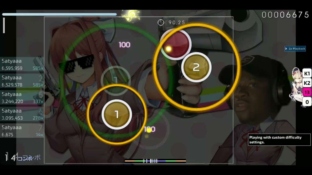 Opsu! Miraie - Gucci Gucci Literature Club's Not hot [Ultimate Cancer] (7.65*) FC +HR