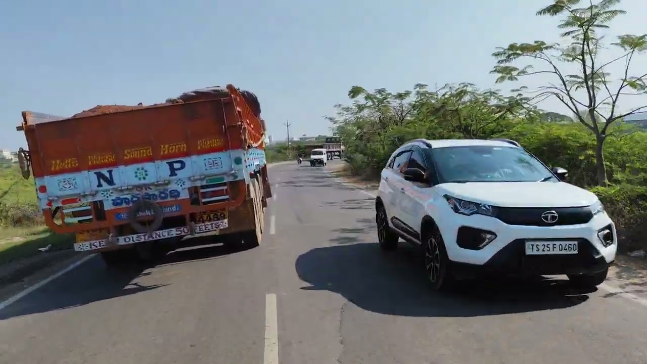 Fully Loaded Largest Transportation Lorry 🚛 & Car 🚘 | Village Highway Traffic Sounds🚦| Road Traffic