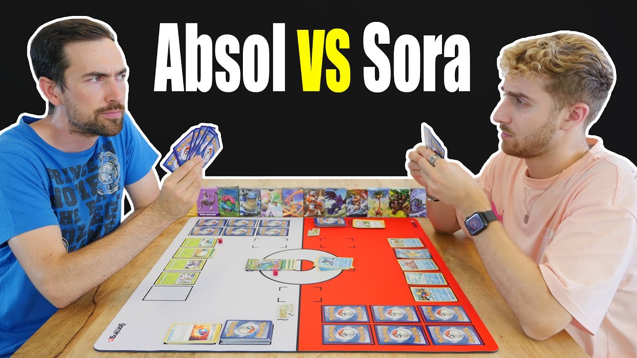 J’affronte Sora aux cartes Pokémon !