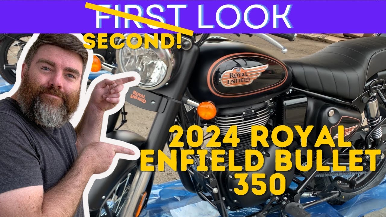 First Look - Royal Enfield Bullet 350 Black Gold
