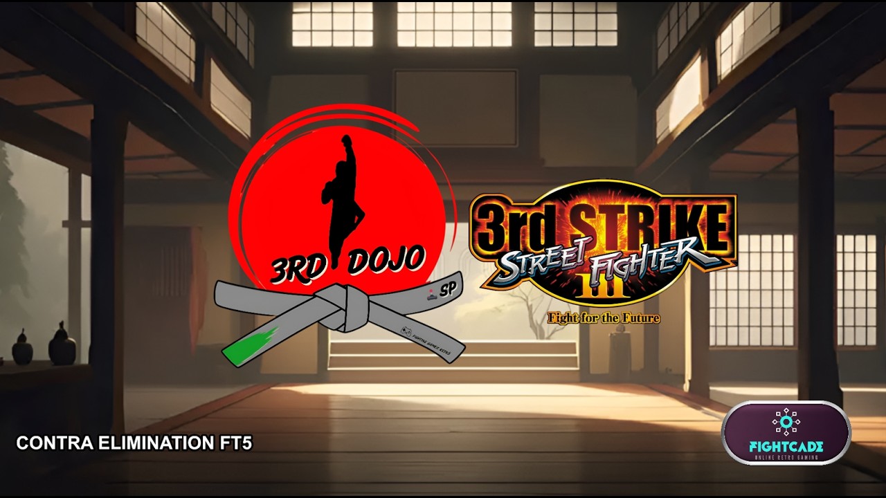 🔴SFIII 3rd STRIKE (3rd Dojo) Contra Elimination LIVE#8