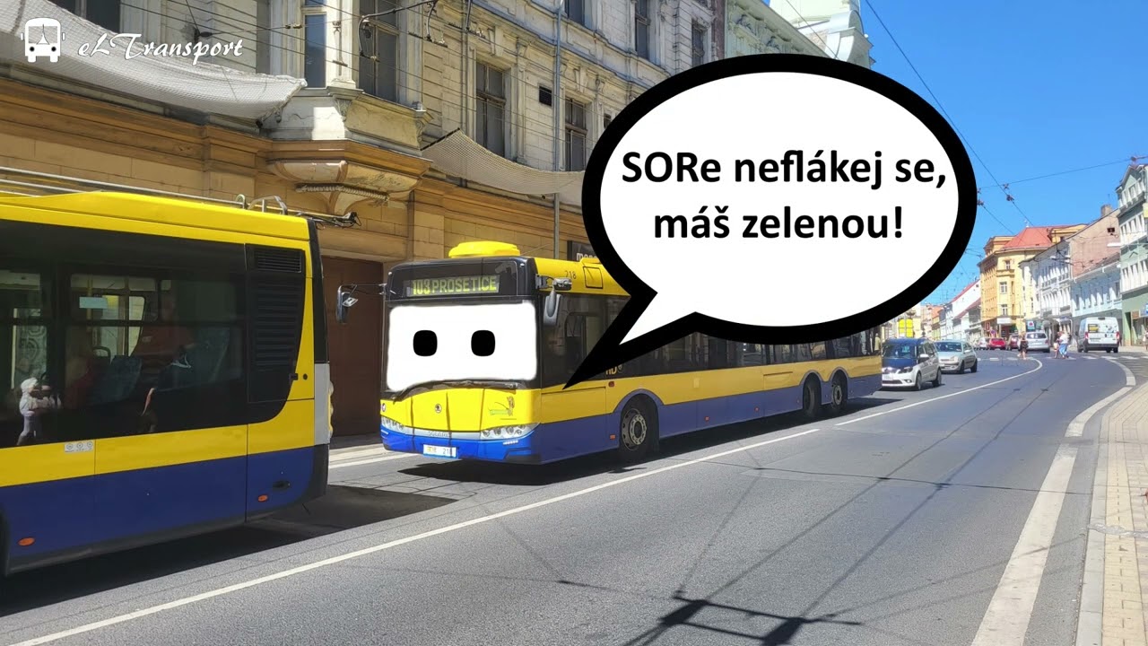 Jak to vidí autobusy, tramvaje, trolejbus, vlak #1