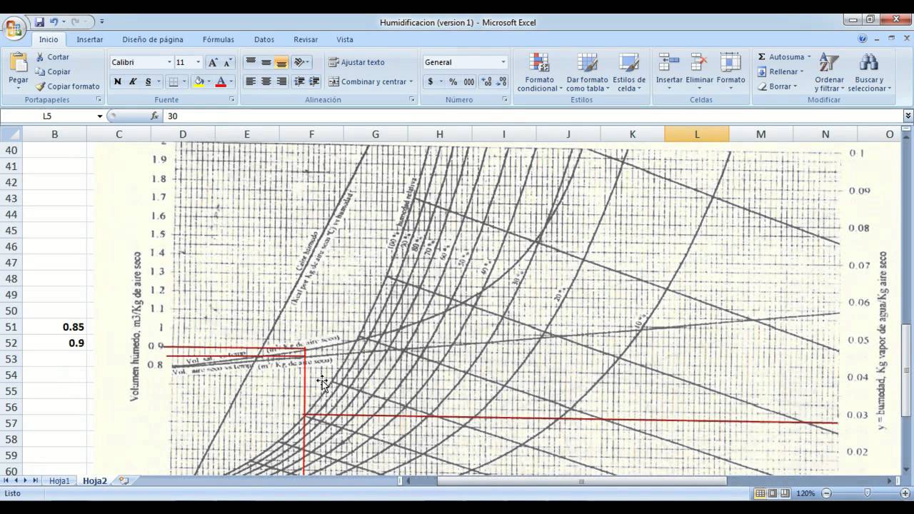 Simulación Enfriamiento de Agua con aire. ( Torre de enfriamiento )