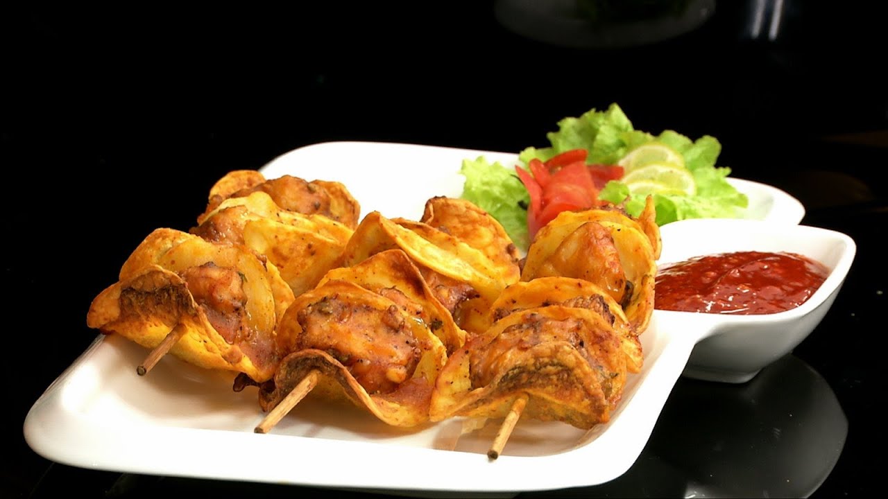 Chicken Fry And Roast Recipes 44 - Chicken and Chips Recipe With Philips Airfryer by VahChef