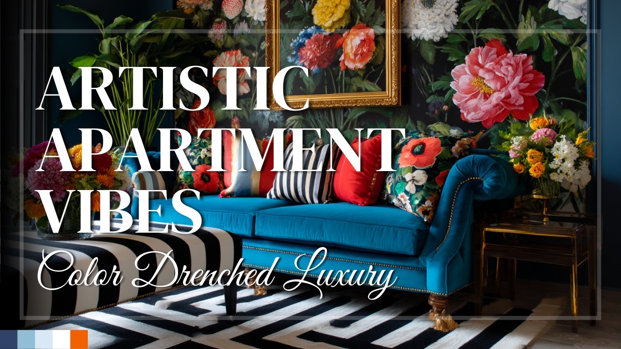 Maximalist Colorful Bold Artistic Apartment Style Guide 💎 Create Luxe Layers in Small Rooms