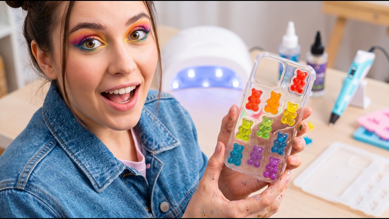 GEWELDIG Doe-het-zelf voor SLIM STUDENTEN | Epoxyhars vs 3D-PEN knutselen door 123 GO!