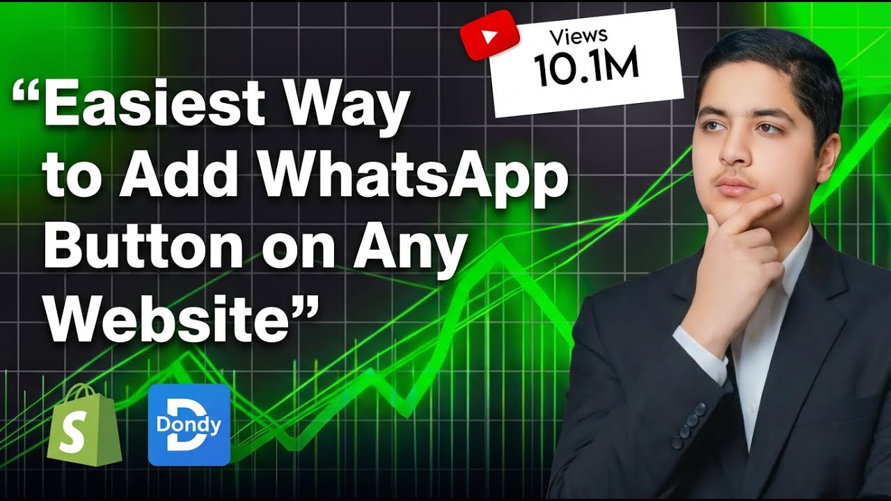 How to Add WhatsApp Button in Shopify Store | Complete Tutorial in Urdu Hindi