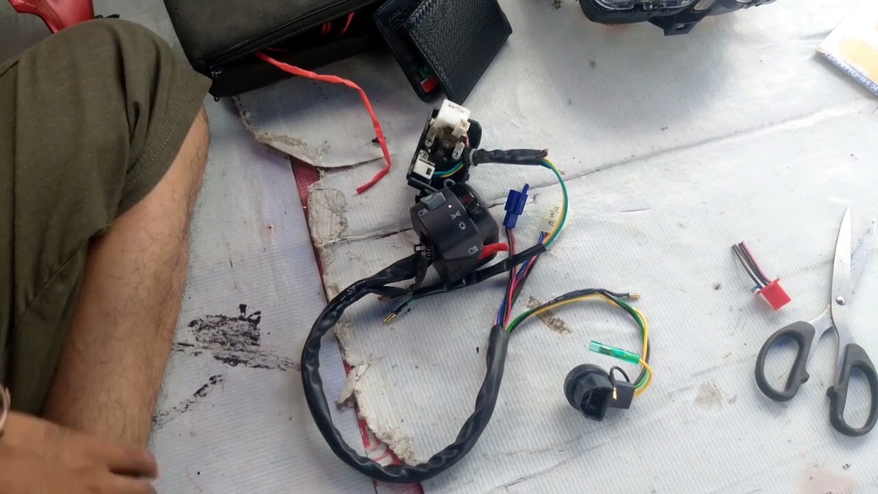 Pemasangan Saklar V-ixion di Jupiter Z1 untuk Lampu Biled