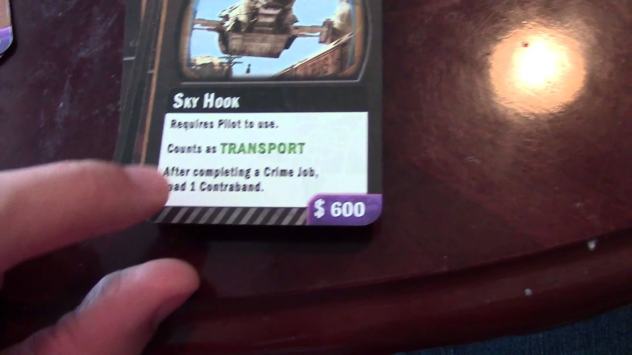 Matt's Boardgame Review Episode 6: Firefly the game (card review)