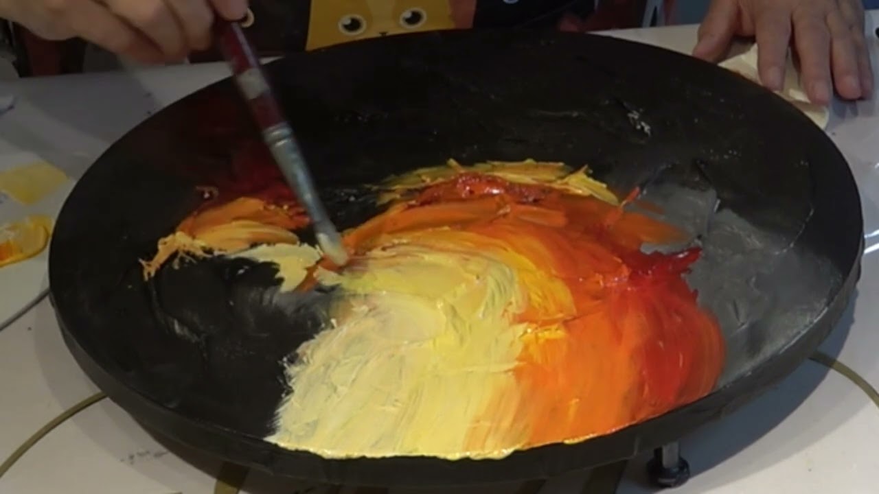 (335)  3D Textured Art with vibrant Colors