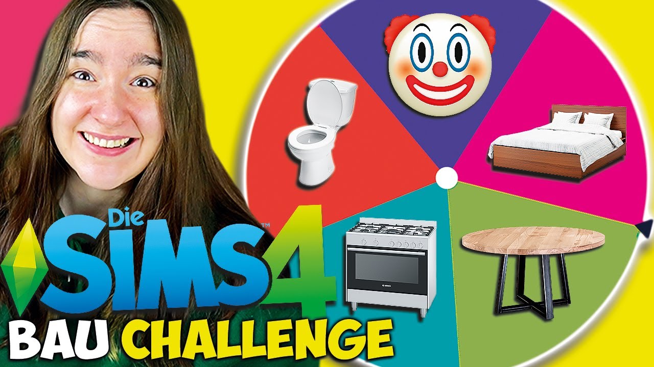 Sims 4 ABER der Zufall entscheidet die M&Ouml;BELANZAHL in JEDEM Zimmer! 😱😳 Die Sims 4