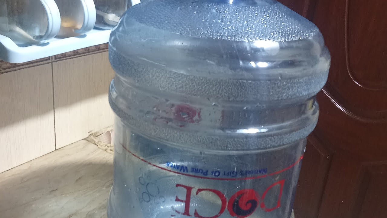 How to clean 19 litres water bottle at home with easy tricks🥰🥰