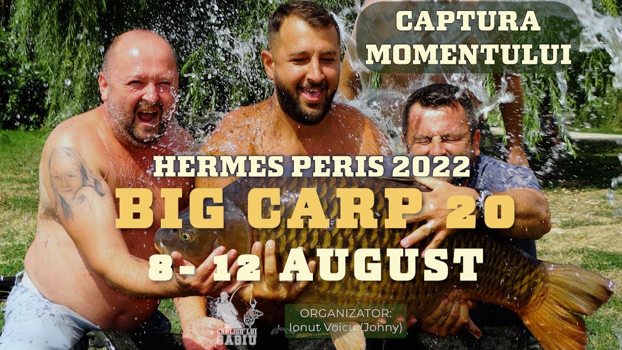 Suntem LIVE de la Hermes Peris concursul BIG CARP 20, CAPTURA COMPETITIEI CRAP 27.650kg!