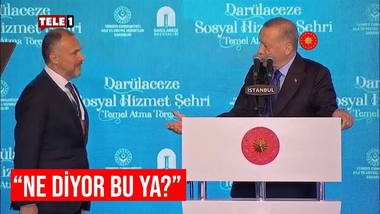 Erdoğan müteahhidi fırçaladı