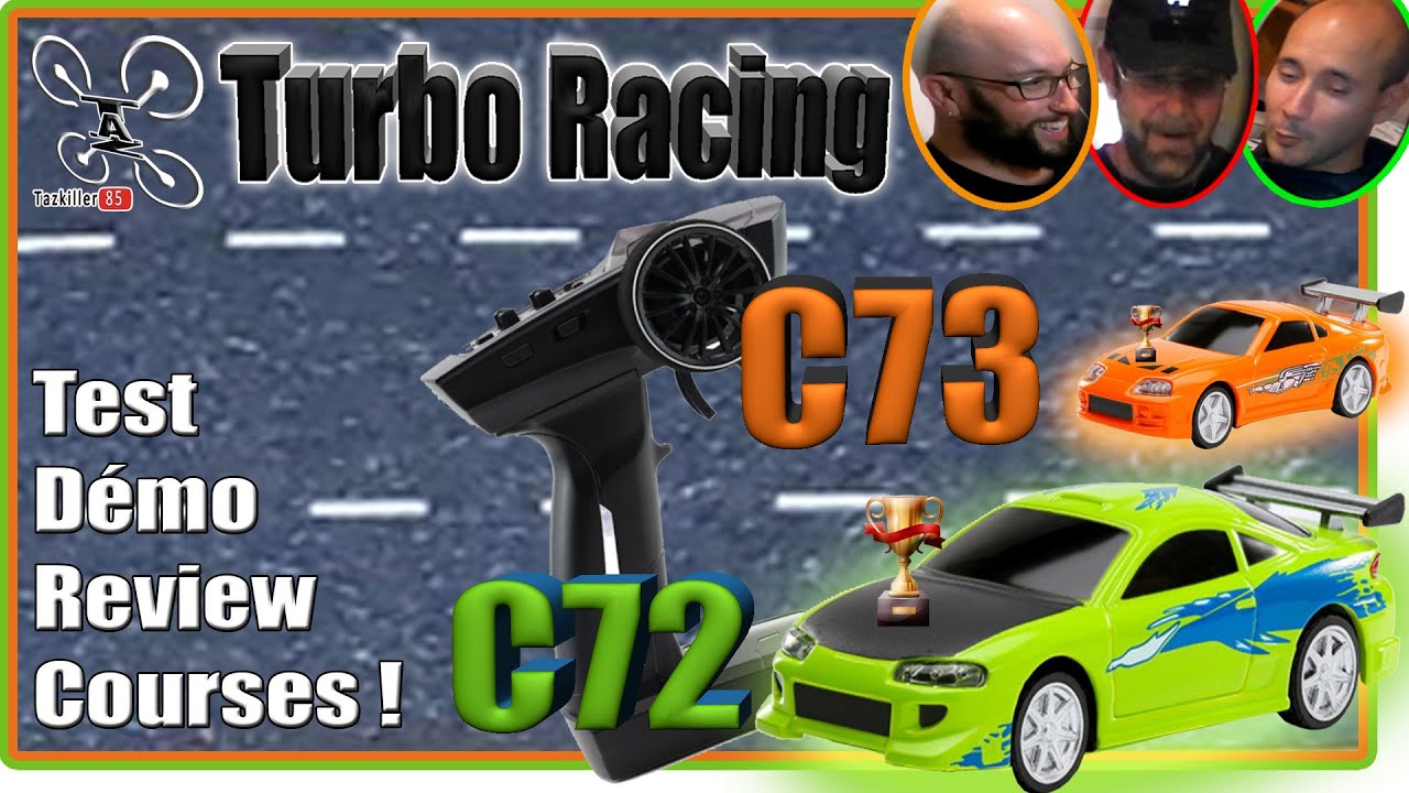 Turbo Racing C72 & C73 Mini Fast & Furious - Review Test Démo - Tirage du Concours Permanent !