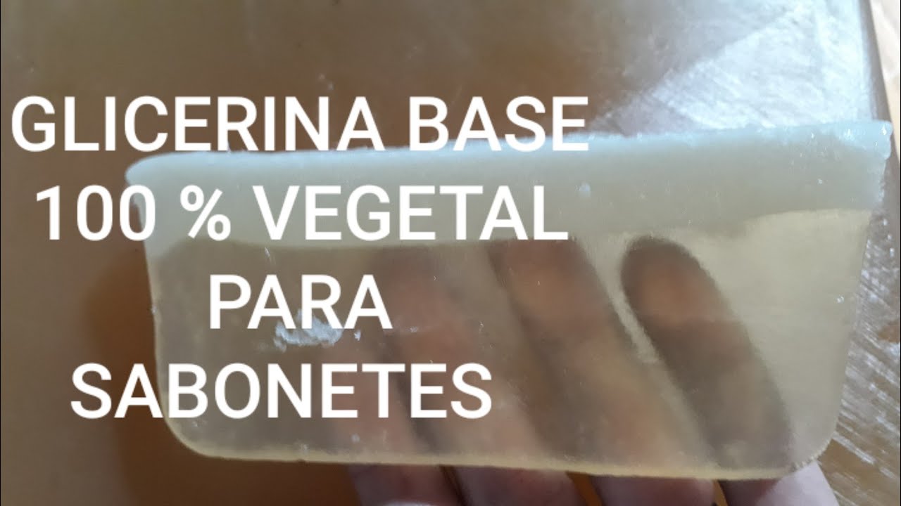GLICERINA BASE PRA SABONETES 100 % VEGETAL