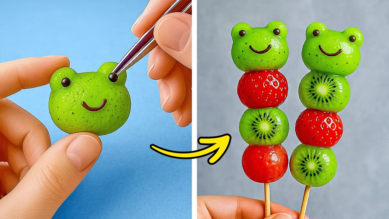 🥝 LANCHES PERFEITOS PARA O VER&Atilde;O! 🍒 Ideias criativas e saud&aacute;veis de receitas de frutas! 🍍💡