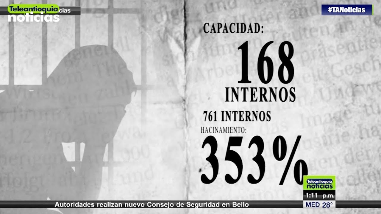 La cárcel de Andes con mayor hacinamiento en Antioquia - Teleantioquia Noticias