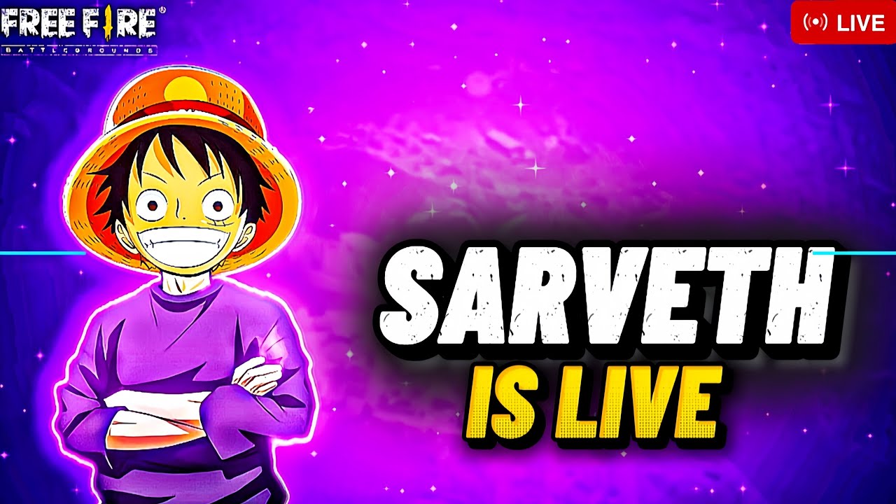 FREE FIRE 🔴 LIVE 💥 UID CHECK 👀 SARVETH GAMEING 🔥 CUSTOM WITH SUBSCRIBER 💥 #freefirelive#ffshort