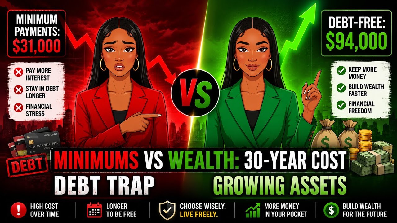 Minimum Payments Are Keeping You BROKE (30-Year Cost Explained)