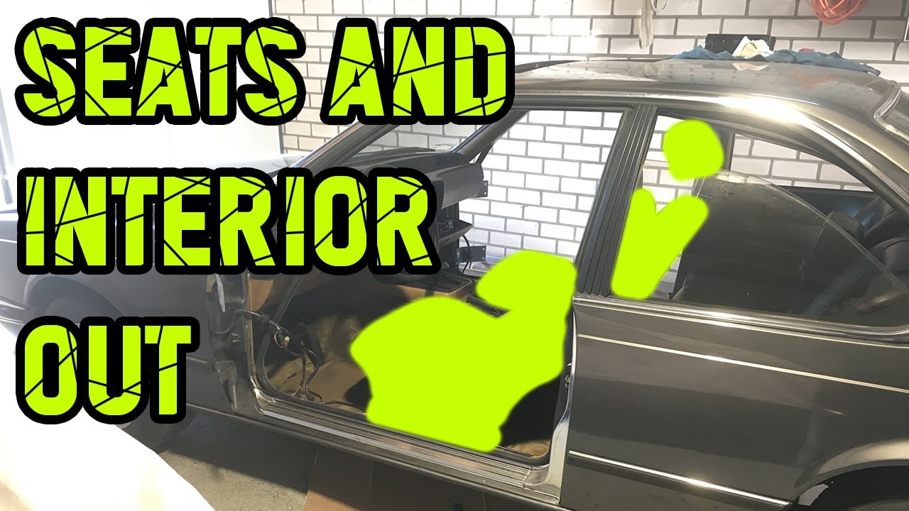B1.3 - BMW E24 Project [Seat and Lower Interior out]