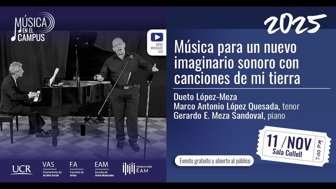 Música para un nuevo imaginario sonoro con canciones de mi tierra (11-11-25)