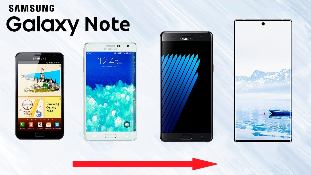 Samsung Galaxy Note - ЭВОЛЮЦИЯ ЛЕГЕНДЫ!