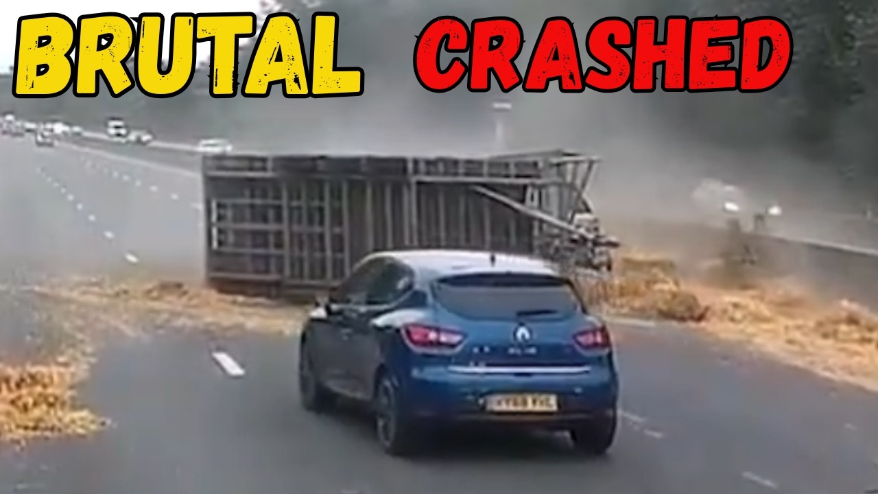 UK's Worst drivers caught on dash cam  Crazy driving, close calls, driving fails and near misses 