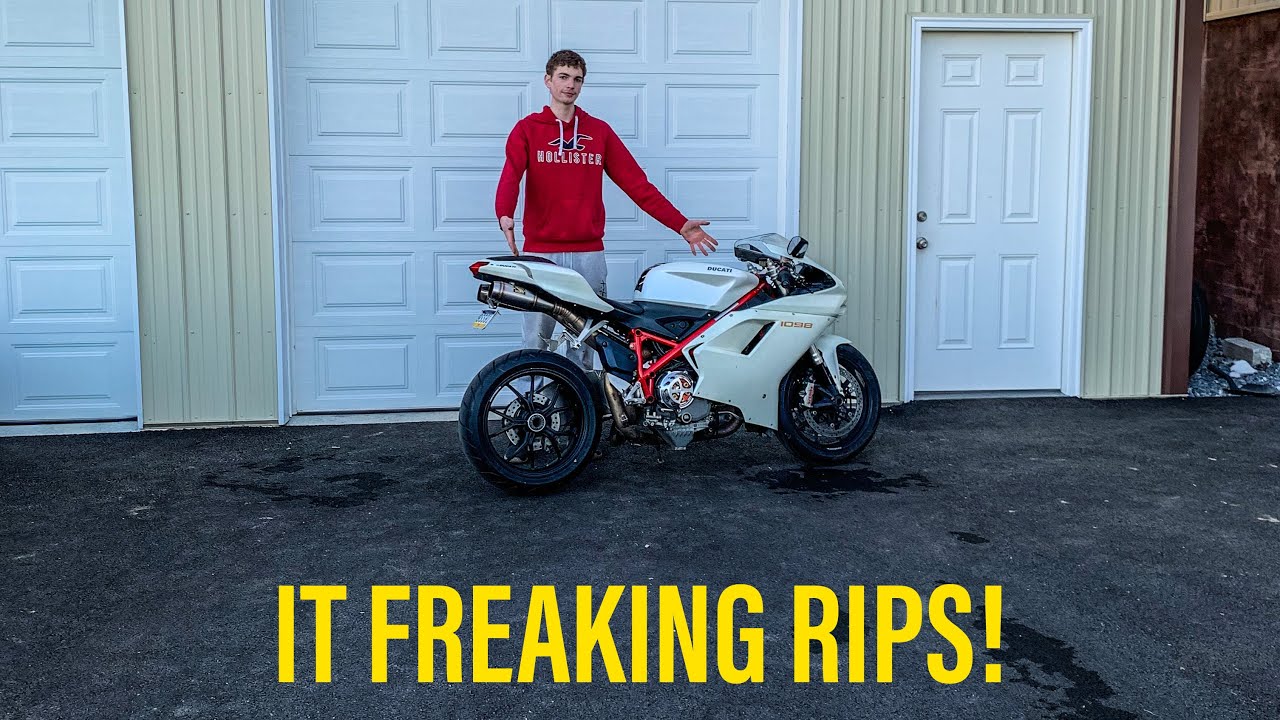 COMPLETELY RESTORING BARN FIND DUCATI 1098! IT RUNS!