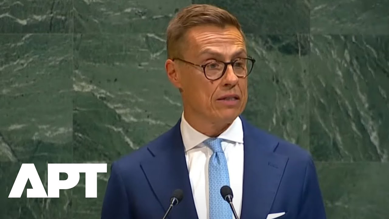 ОБЯЗАТЕЛЬНО К ПРОСМОТРУ: Стубб из Финляндии разоблачает геноцид в Газе, Россию и Израиль, призыва...