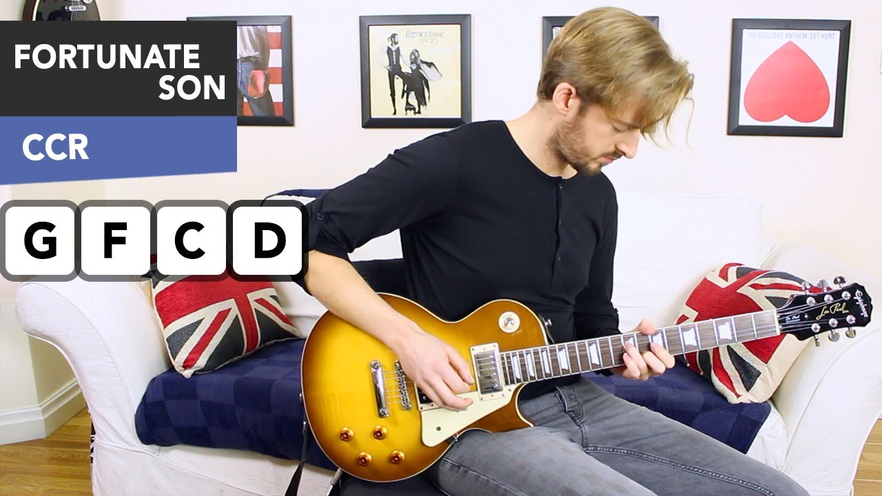 Learn 'Fortunate Son' by Creedence Clearwater Revival - Easy chords & simple LEAD