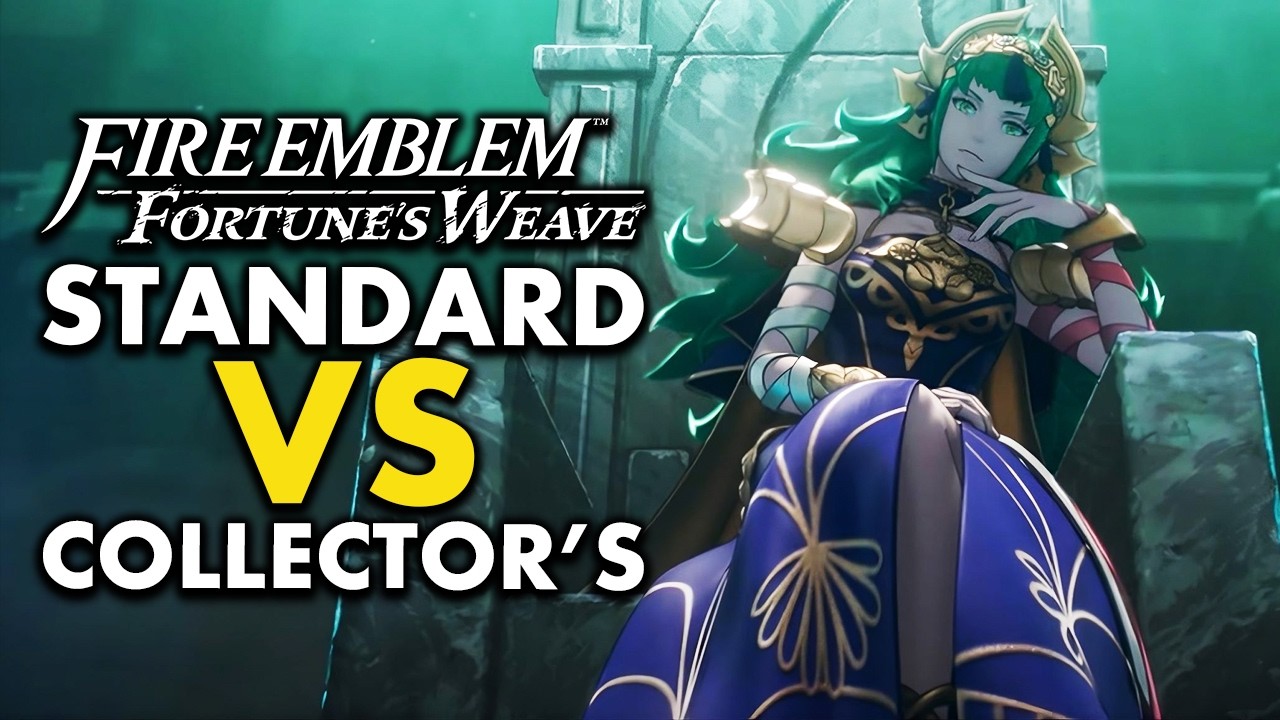 Fire Emblem Fortune's Weave: стандартное издание против DagDan Collection (какое издание выбрать)