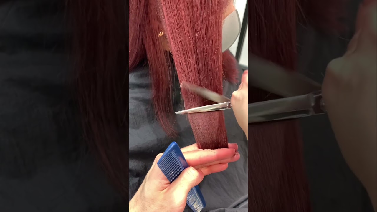 SCOPRI COME TAGLIARE LE DOPPIE PUNTE. #tutorial #shortvideo #hair #tagliocapelli #hype #clips