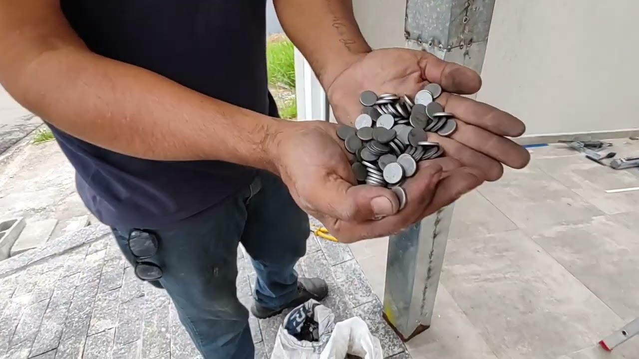 Resolvendo Problema No Contra peso do Port&atilde;o.
