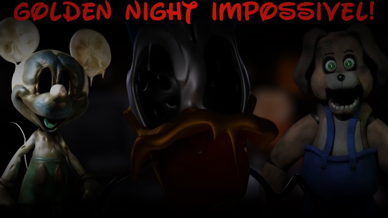 A Golden Night IMPOSSÍVEL! (Me desgastou mentalmente nmrl) | Five Nights at Treasure Island