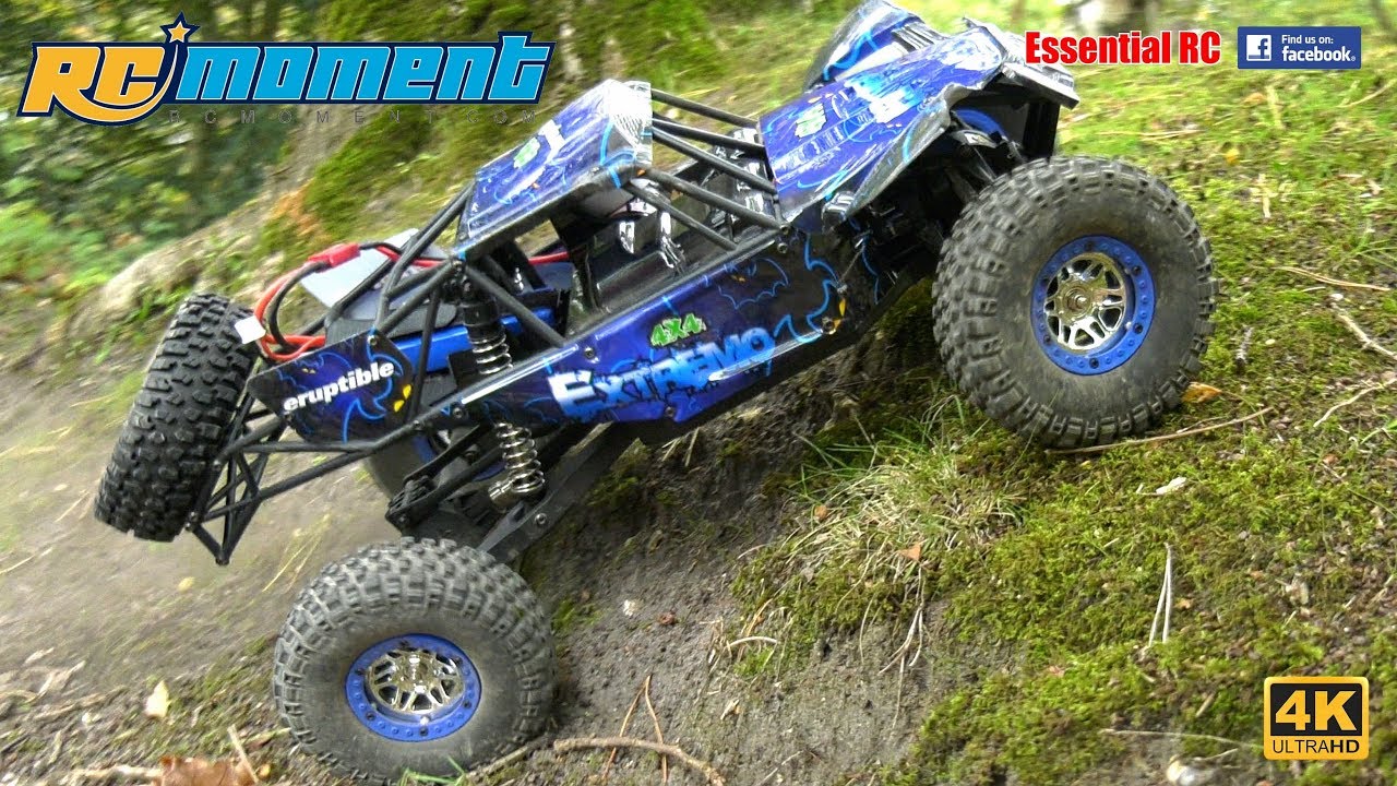 WLTOYS 1/10 4WD RTR EXTREMO Rock Crawler/Off-Road BUGGY: ESSENTIAL RC DRIVE TEST [*UltraHD and 4K*]