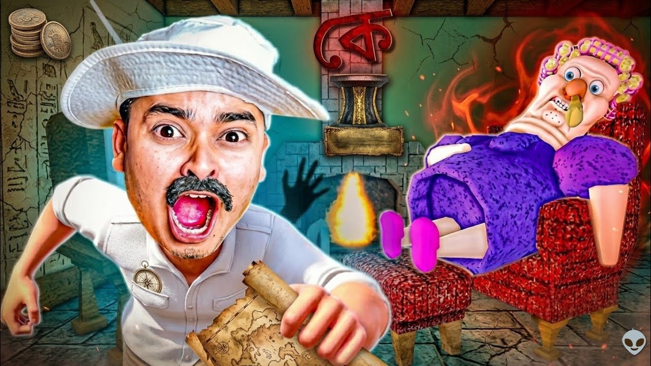 Roblox Grumpy Gran | Scary Obby @SokherGamer 