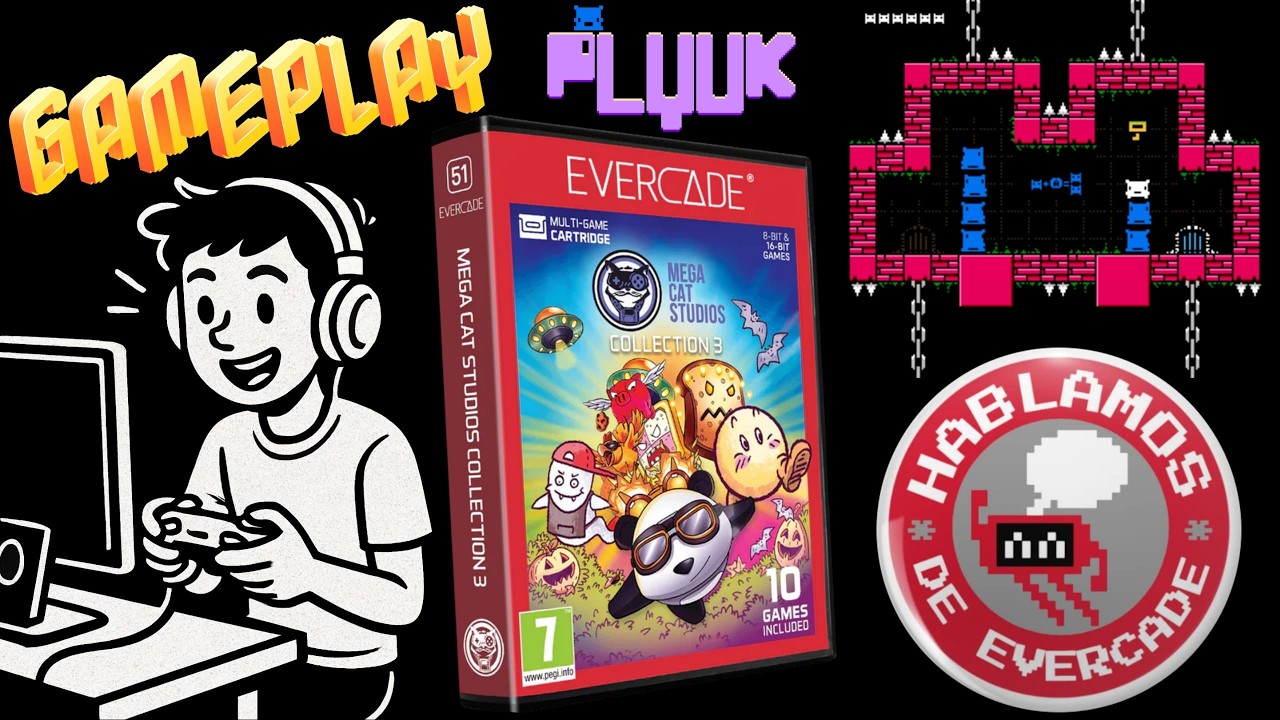 Hablamos de Evercade (Ep.309): PLYUK #gameplay #Evercade