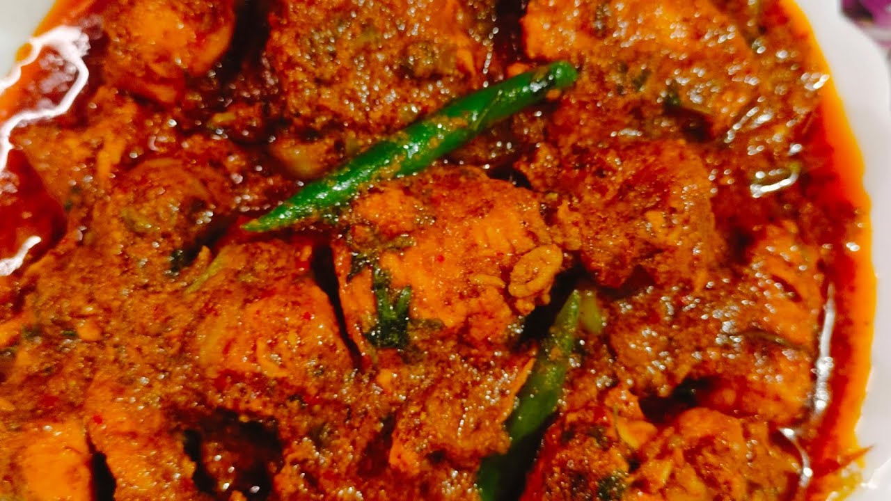 Hyderabadi chicken curry recipe/ হায়দ্রাবাদি চিকেন কারি রেসিপি 😋👌🔥🔥🔥