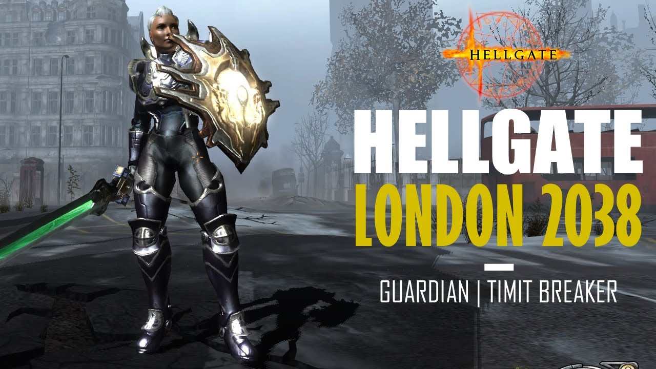Hellgate London 2038 | Limit Tank Breaker Guardian Taunts Everything in Cata Level 1 With Boss!