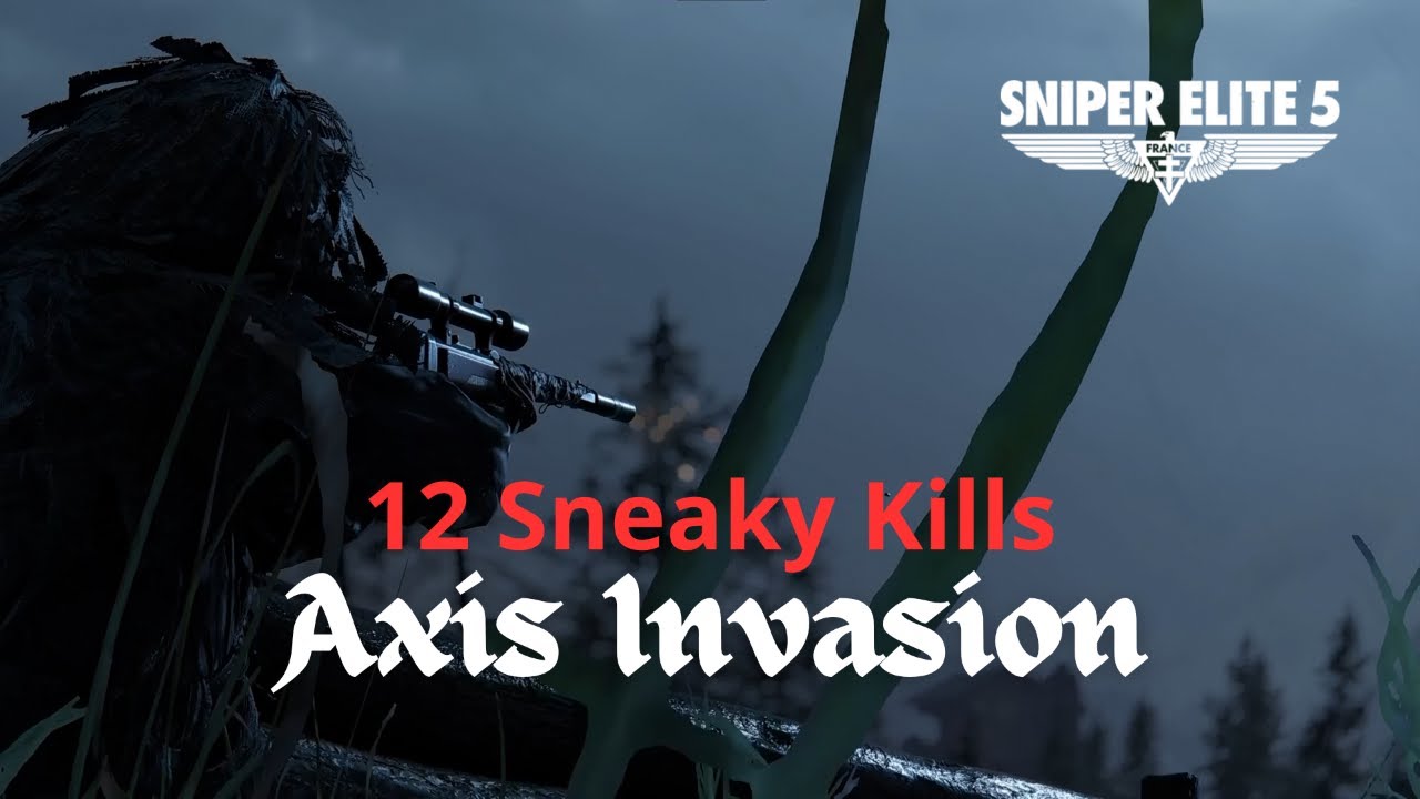 12 Sneaky Axis Invasion Kills | Sniper Elite 5 | Kill Compilation
